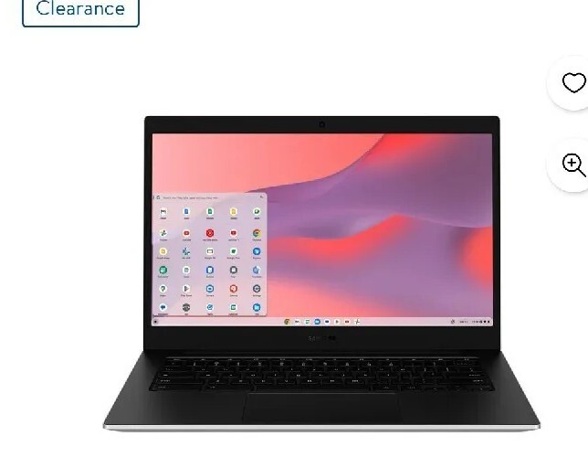 Samsung Galaxy Chromebook Go 14″ (64GB SSD, Intel Celeron N4500, 1.10 GHz, 4GB)