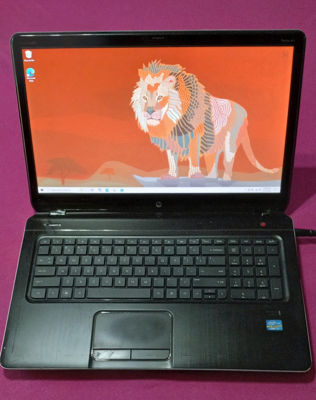 HP DV7 7000 Pavilion laptop Intel i7-3630qm 2.4-3.4Ghz 8GB ram 250GB SSD Wifi 5
