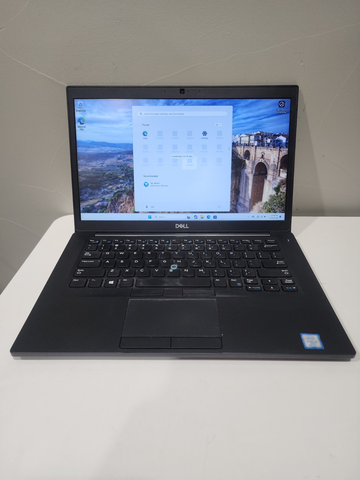 Dell Latitude 7490 i5-8350U – 8GB Ram – 256GB NVME – W11H – NO AC