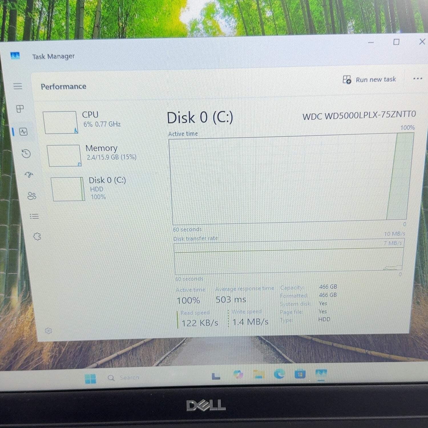 Broken Dell Latitude 3500 15.6″ i5-8265U 1.6GHz 16GB RAM 500GB HDD READ