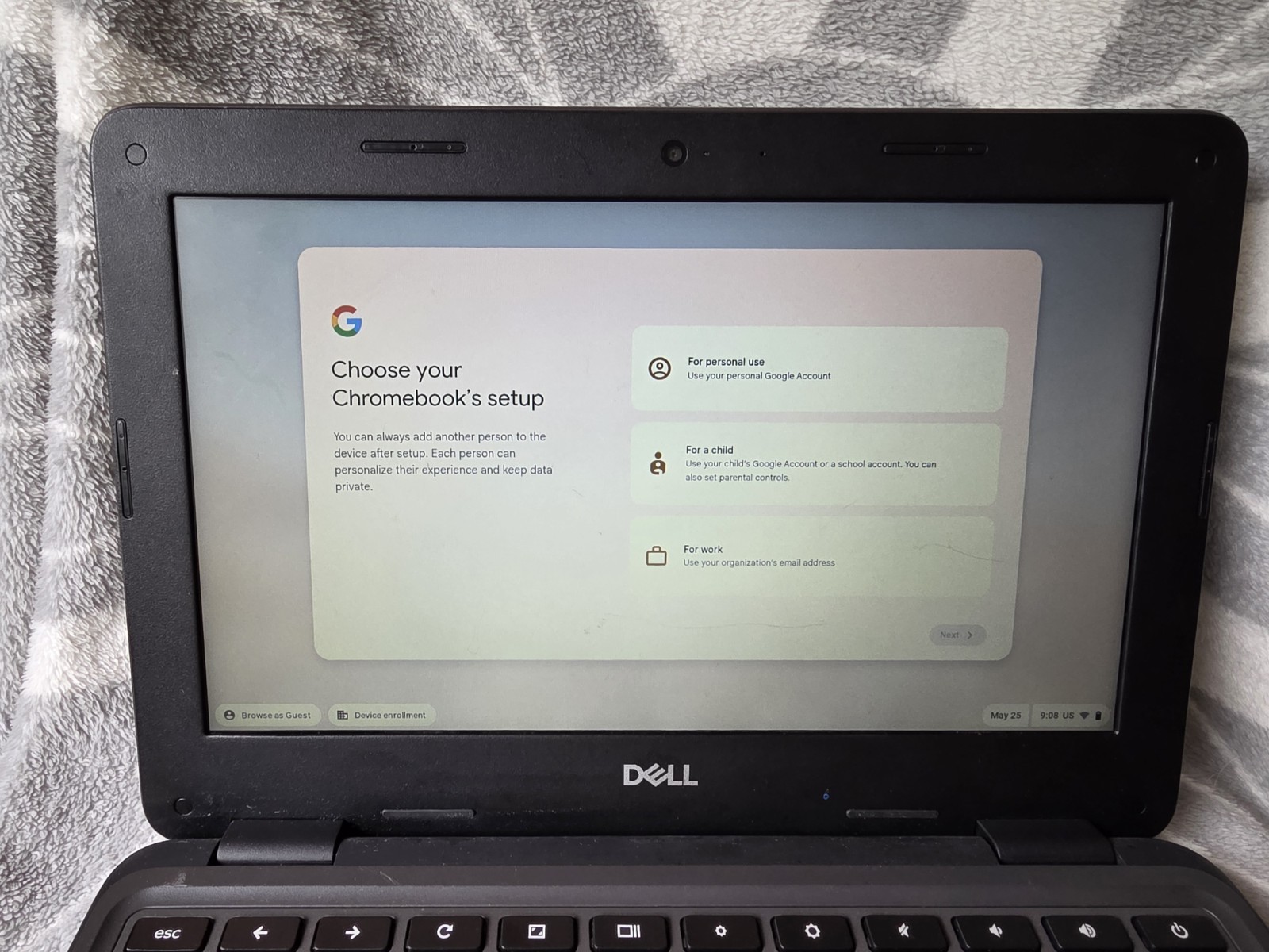 Dell Chromebook 3100 11.6″ Laptop Computer