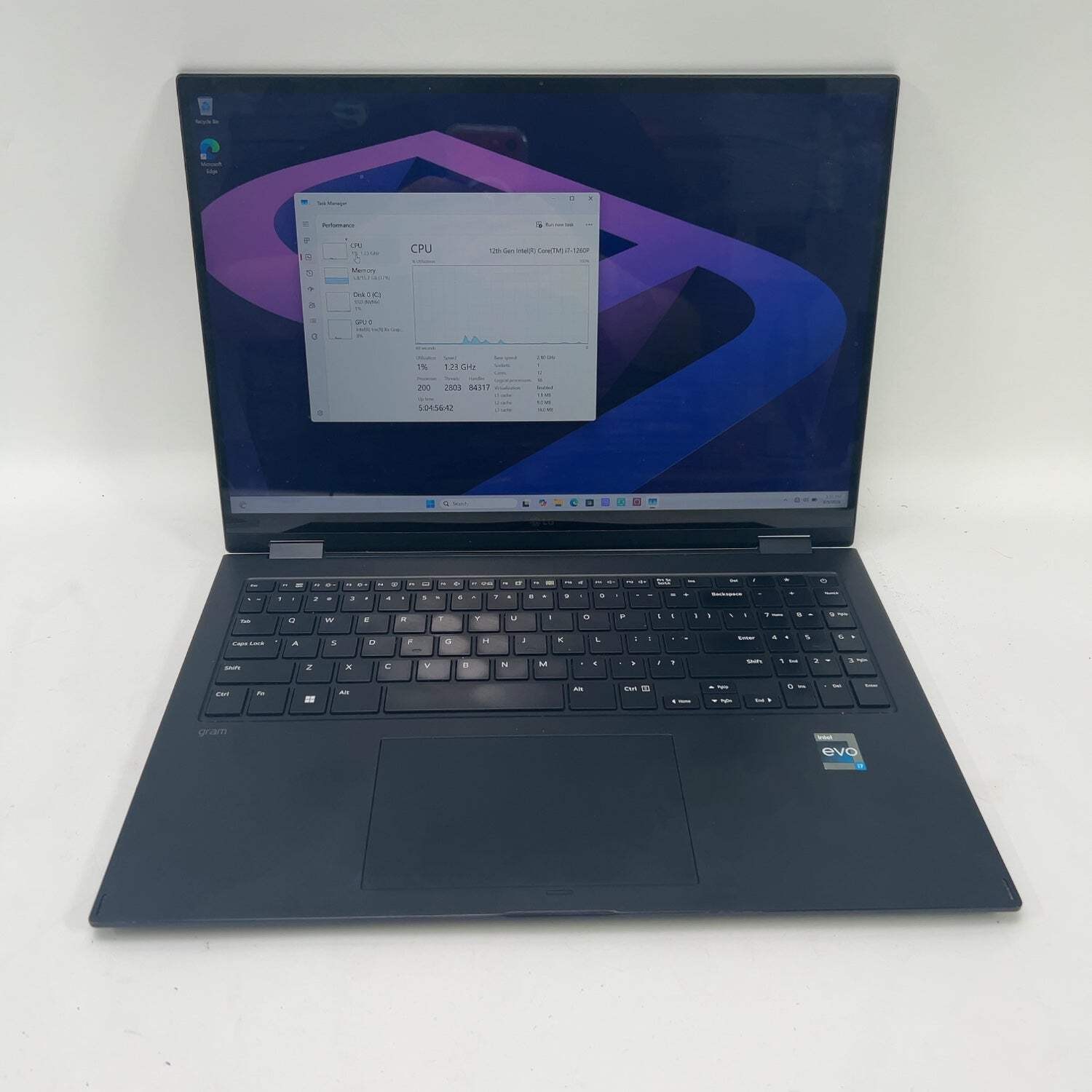 LG Gram 16T90Q 16″ i7-1260P 2.1GHz 16GB RAM 512GB SSD