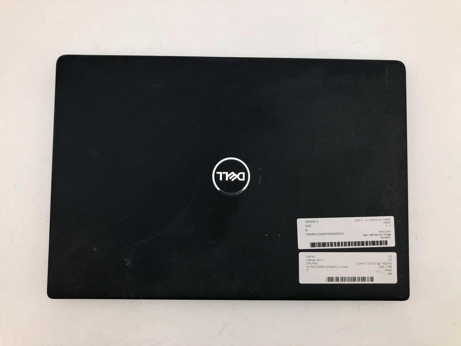 Dell | Latitude 3410 | i5-10210U | 16GB | 128GB NVMe | Win 11 Pro | 77% Battery