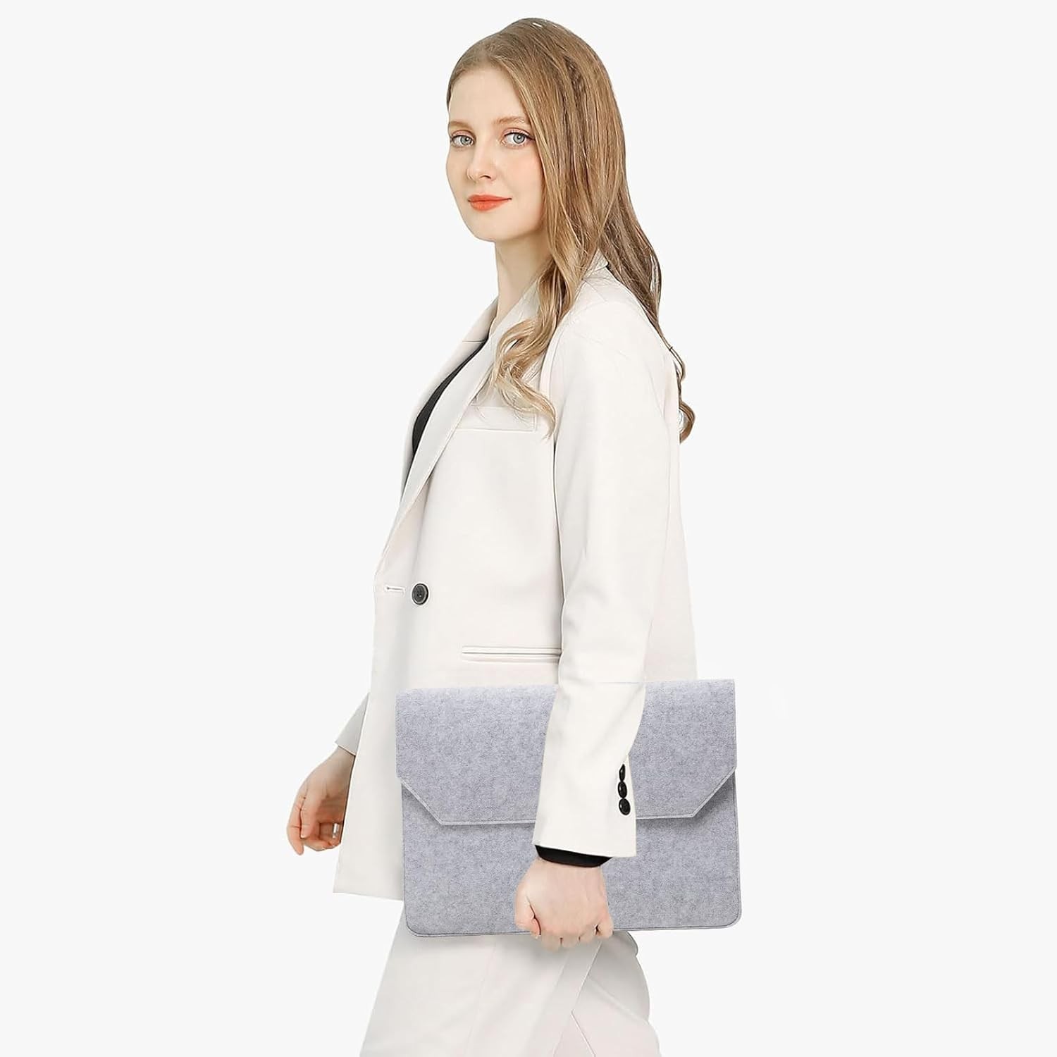 Laptop Sleeve Compatible with MacBook Neo/Air 13.6/Pro 13/Pro 14, Gray