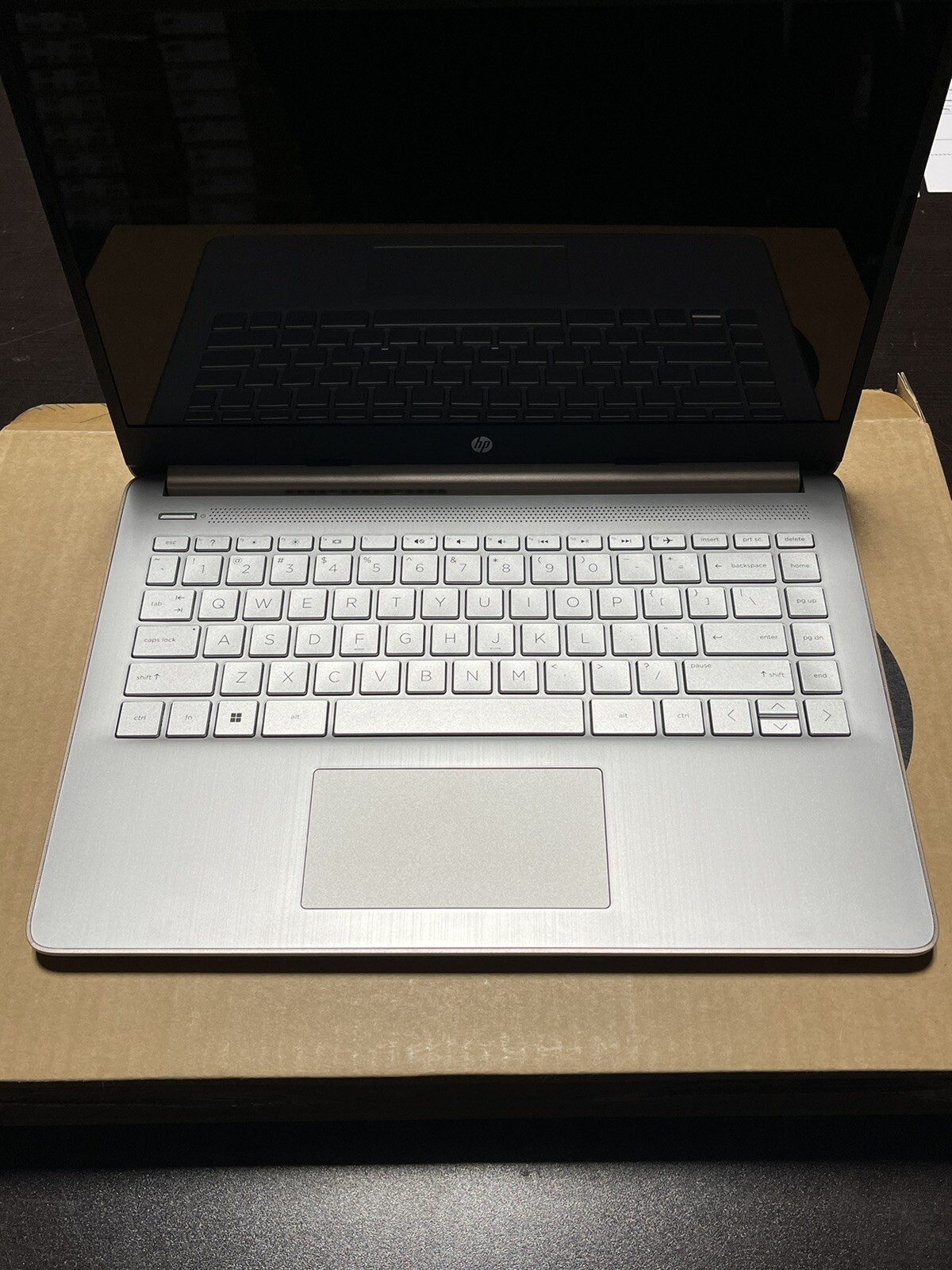 HP LAPTOP 14-fq0060nr 64gb Amd 3020e Apu 4gb Touchscreen – ROSE GOLD *USED