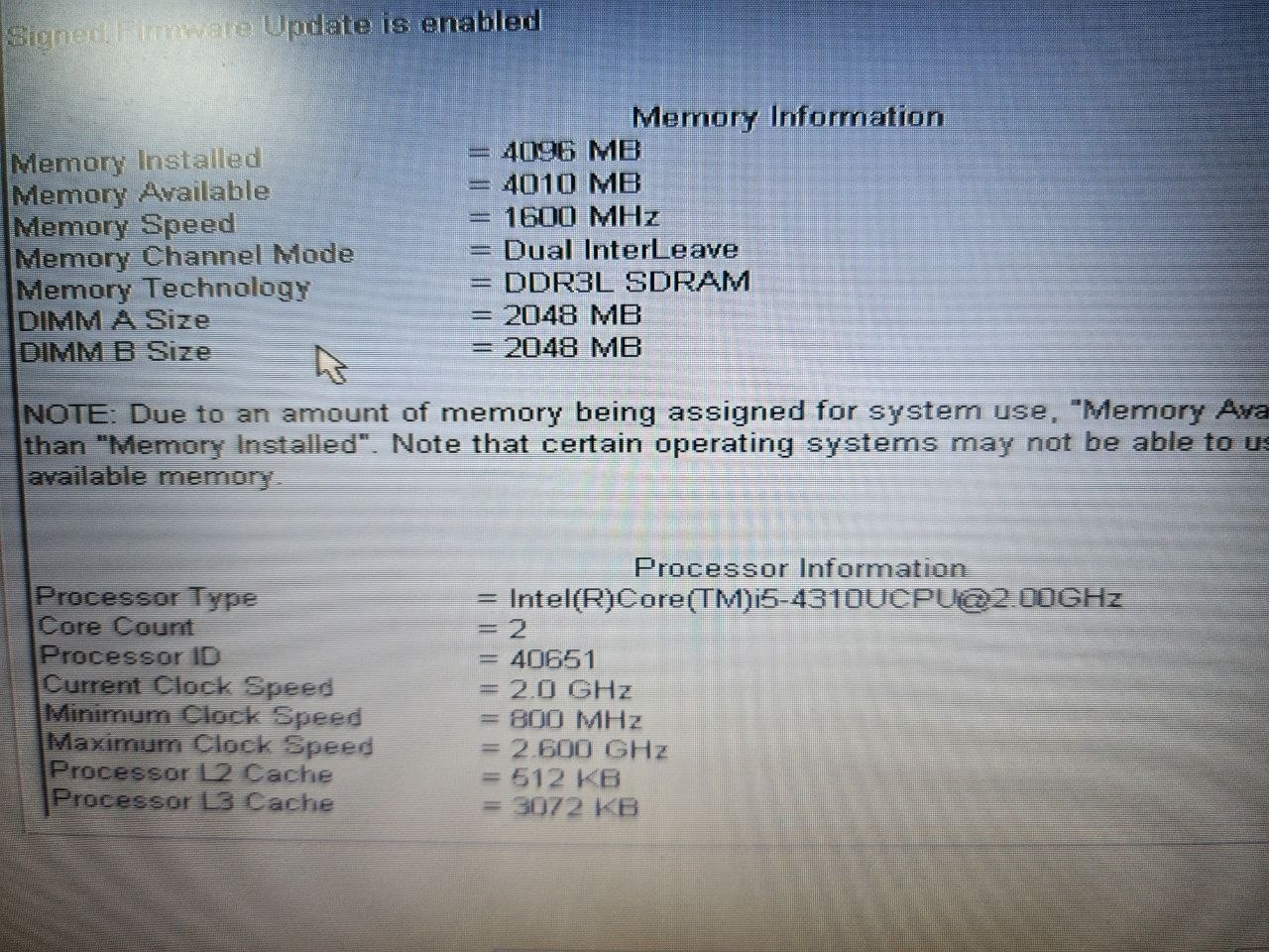 2x DELL Latitude E7440 i5 and i7 (NO OS or SSD/HDD)- 4GB RAM and 8GB LPV007