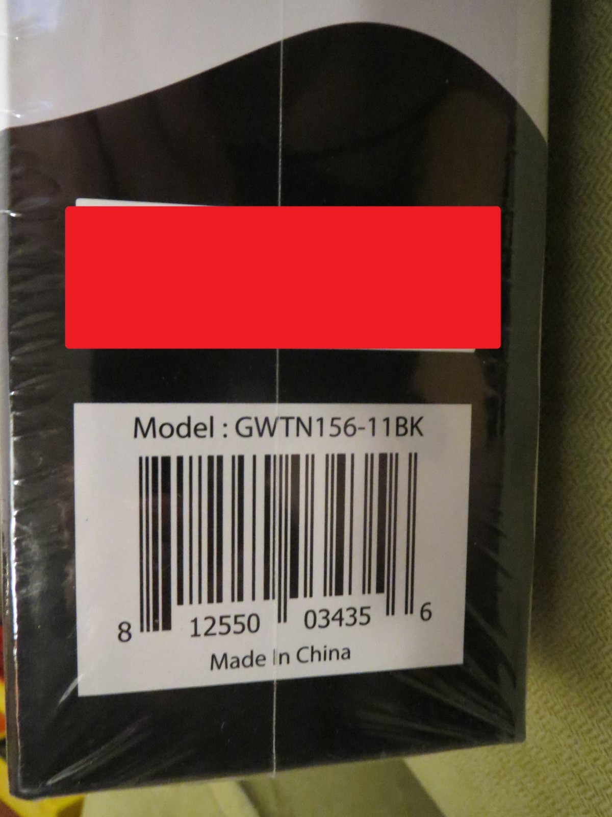 Gateway (Cow Theme) 15.6 inch Ultra Slim Notebook GWTN156-BK, EMPTY BOX ONLY