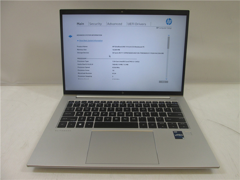 HP EliteBook 840 G10 Laptop i5-1345U 16GB 256GB SSD Win 11 COA Grade C