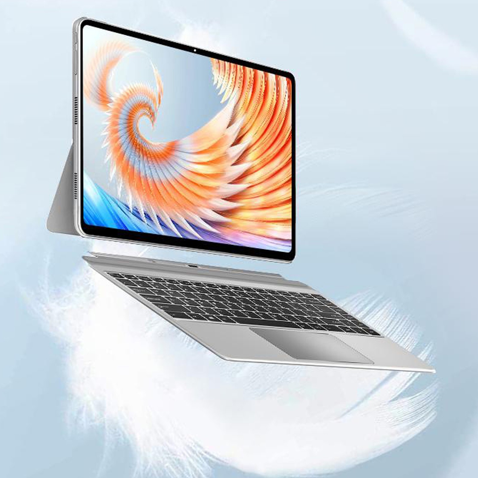 14.1 2-in-1 Touch Screen Laptop 12GB 512GB WiFi BT4.2 With Keyboard Stylus EU
