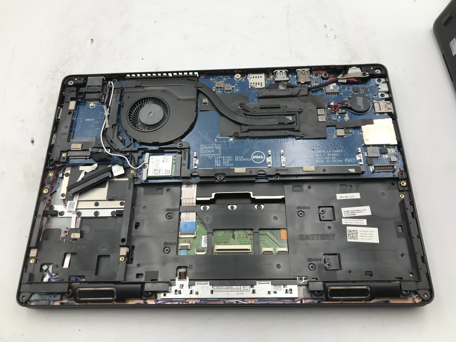 DELL LATITUDE 5480 – FOR PARTS/REPAIR – INTEL I5 7TH GEN – NO RAM -READ DESC- BB