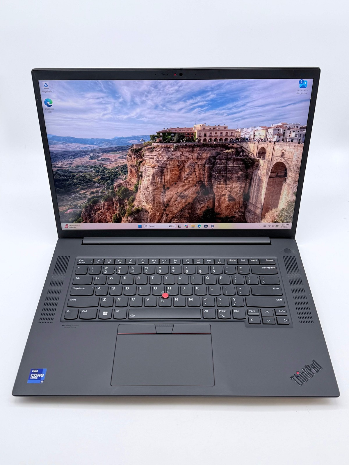 Lenovo ThinkPad P1 Gen 4 16″ Core i9 RTX 3080 16GB 18GB RAM 1TB SSD