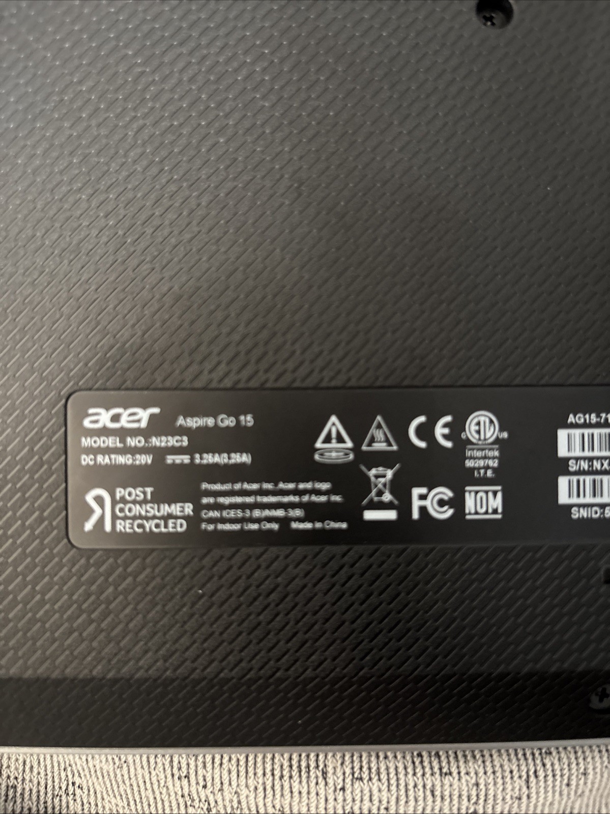 Acer Aspire AG15-71p never used. No box. Retailed for 600.