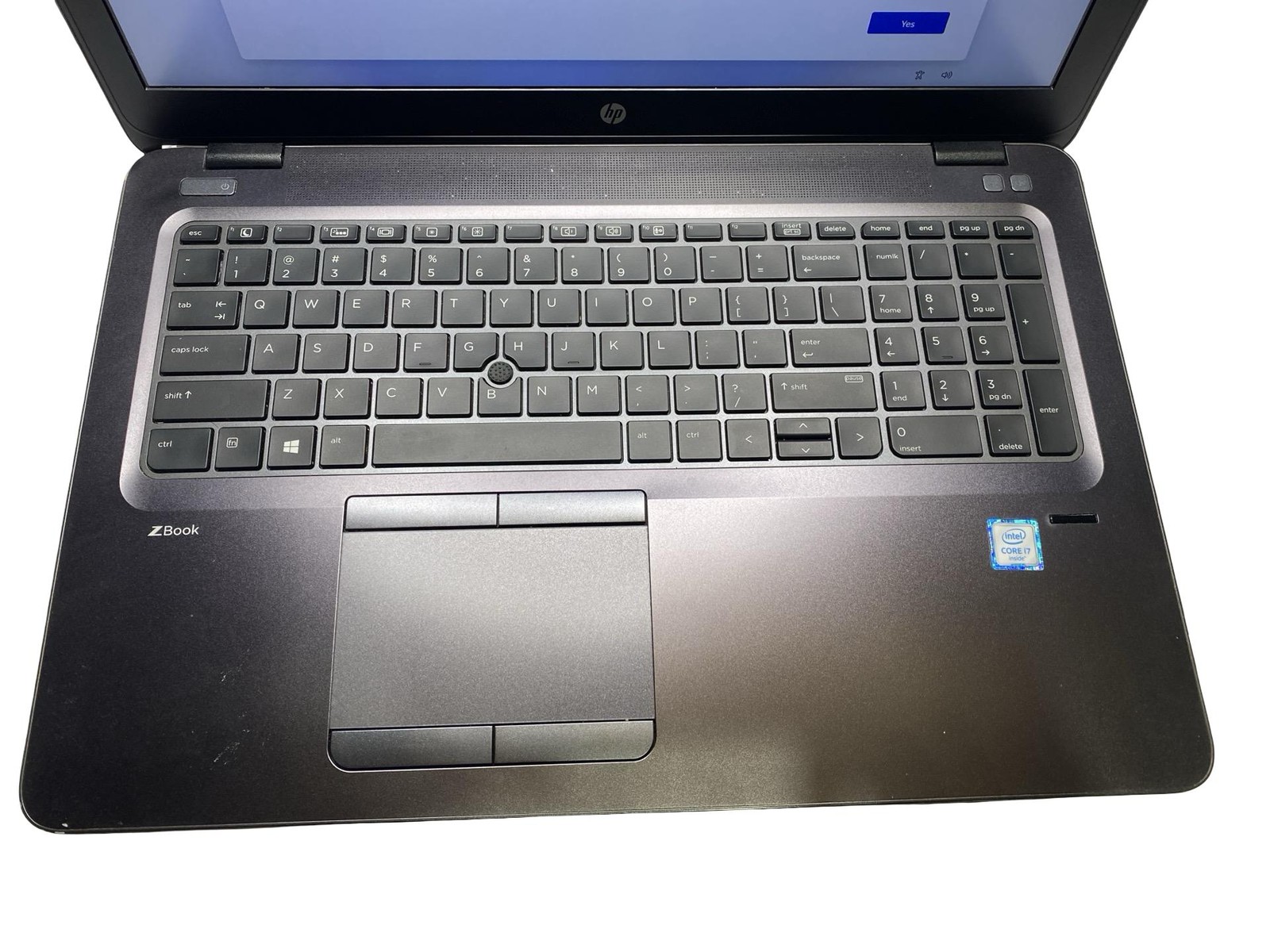HP ZBook 15u G3 Core i7 6500U 8GB 128GB Win11Pro Grade D Battery Inc