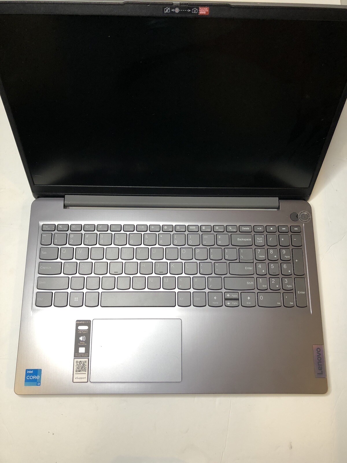 CASE ONLY – CRACKED SCREEN – NO MOTHERBOARD – Lenovo Ideapad 3 15IAU7