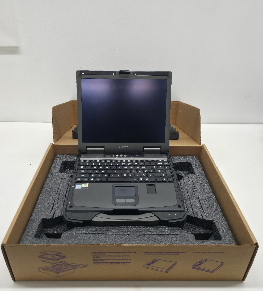 GETAC B300 G6 Laptop CORE I7 6th Gen 8GB 512GB SSD LTE Touch DVD Finger GPS