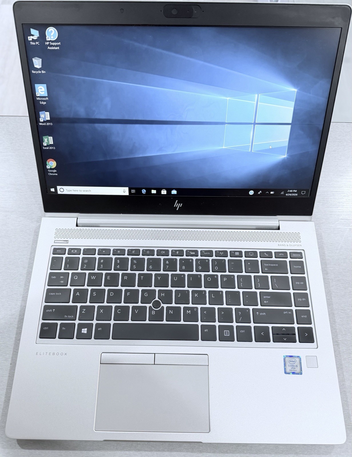 HP EliteBook 840 G5 Core i5-8350u 1.7GHz 8GB 256GB SSD Win 10 Pro Grade A