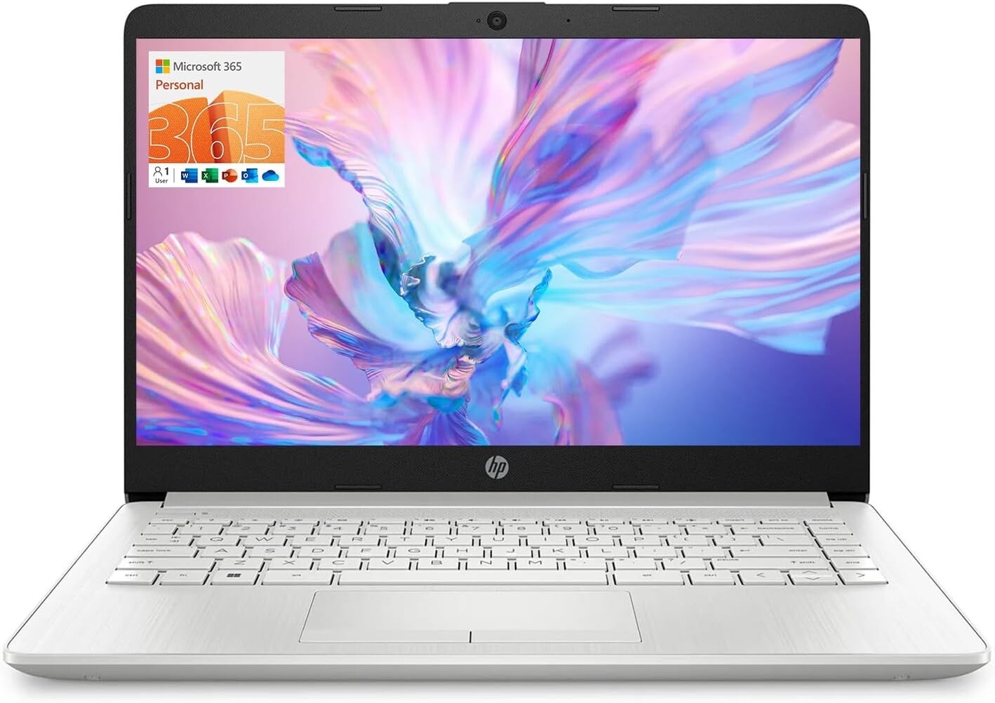 HP Portable Laptop Student and Business 14″ HD Display Intel Quad-Core N4120 …