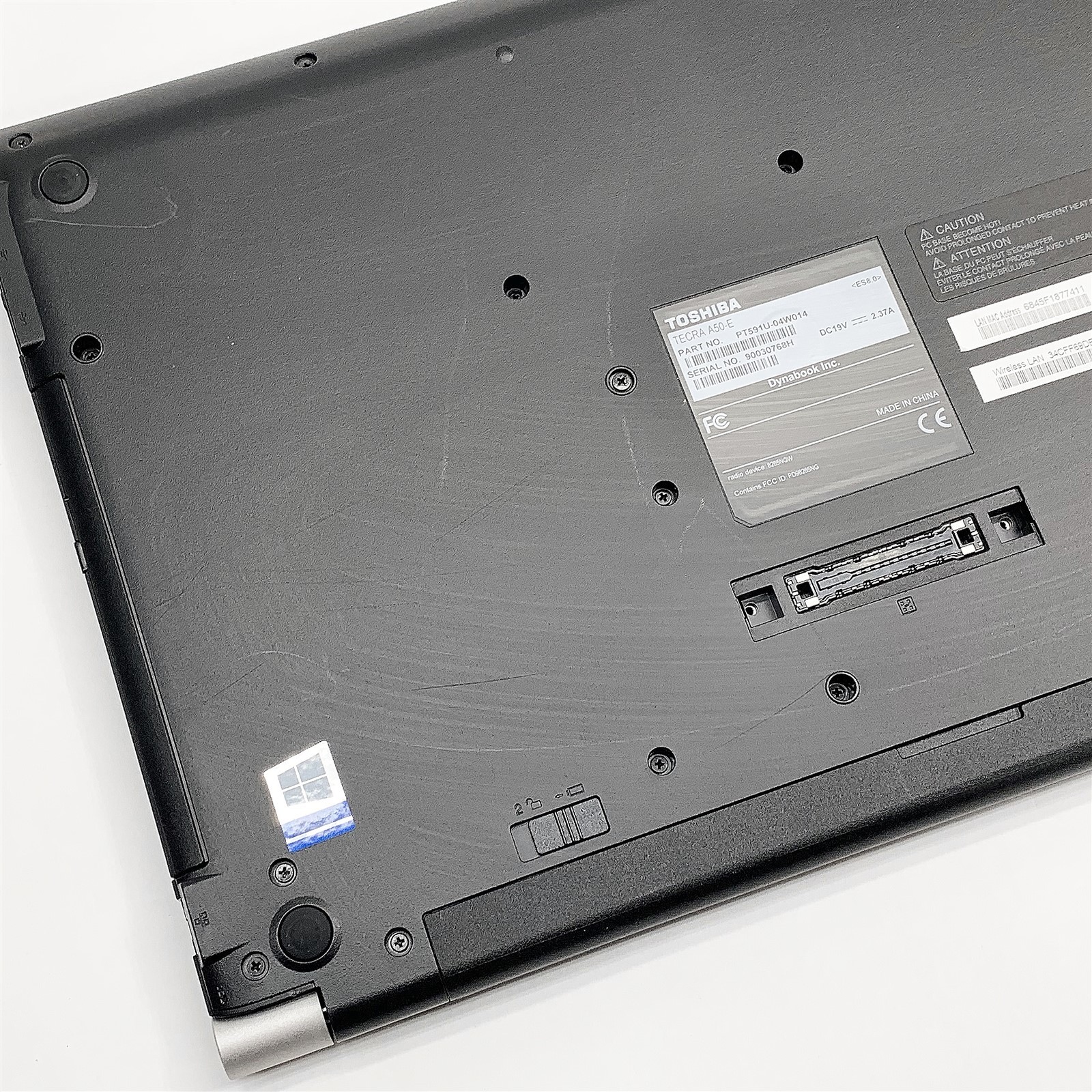 Toshiba Tecra A50-E Laptop Intel Core i7 7500U 2.70GHZ 15.6″ 16GB NO HDD Parts