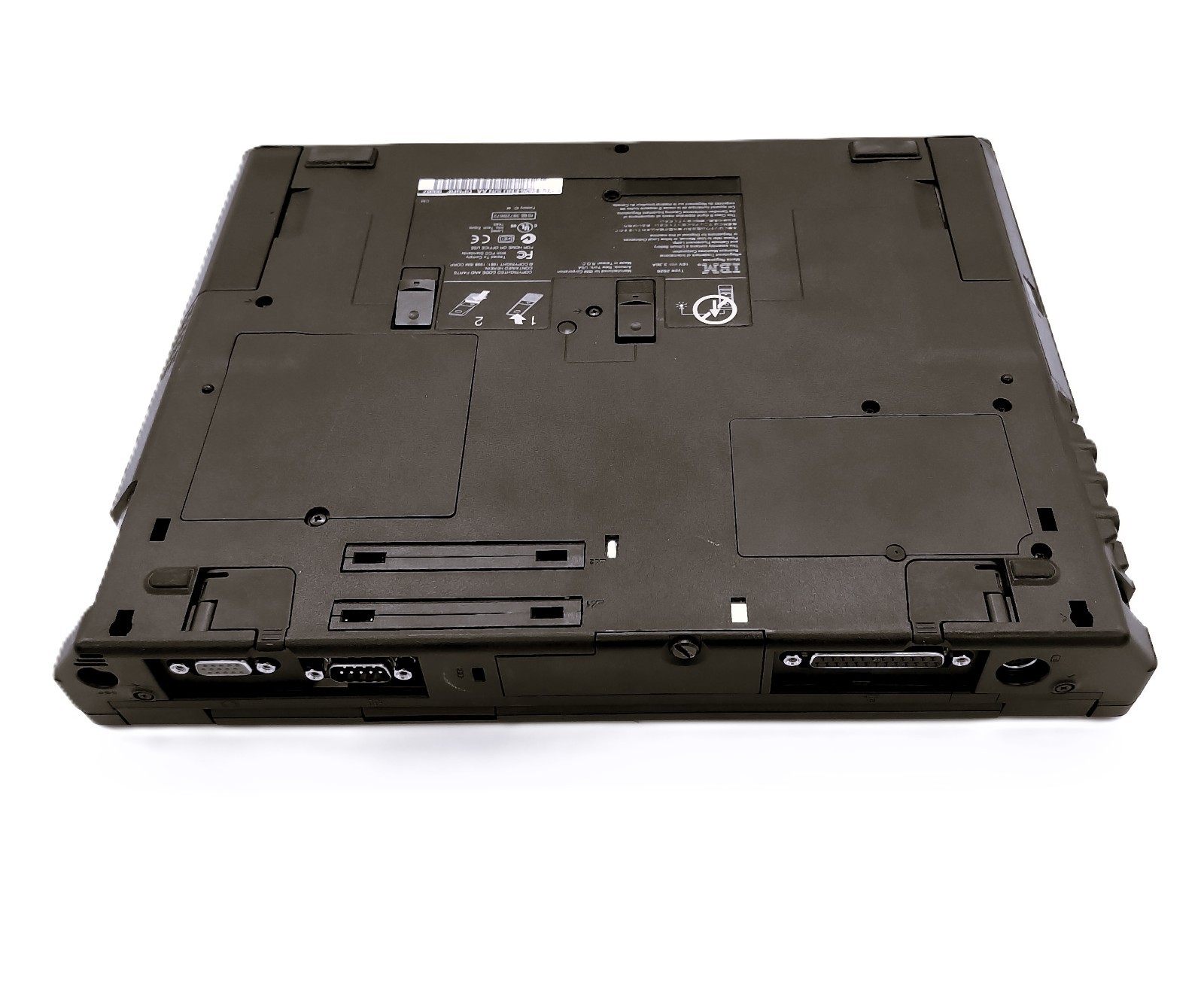 RARE VINTAGE IBM ThinkPad 390E Pentium II 333 MHz 256 RAM -Battery Holds- NO HDD