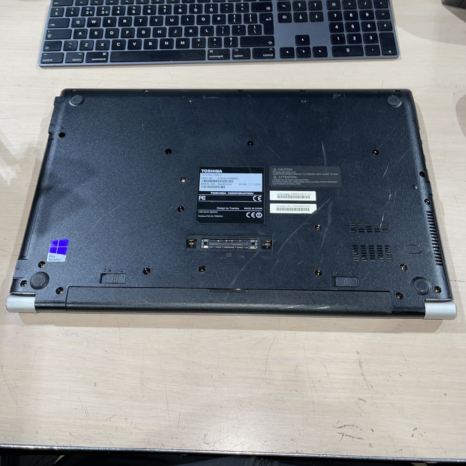 Toshiba Tecra Z50-C Intel Core i5 8GB RAM NO HD