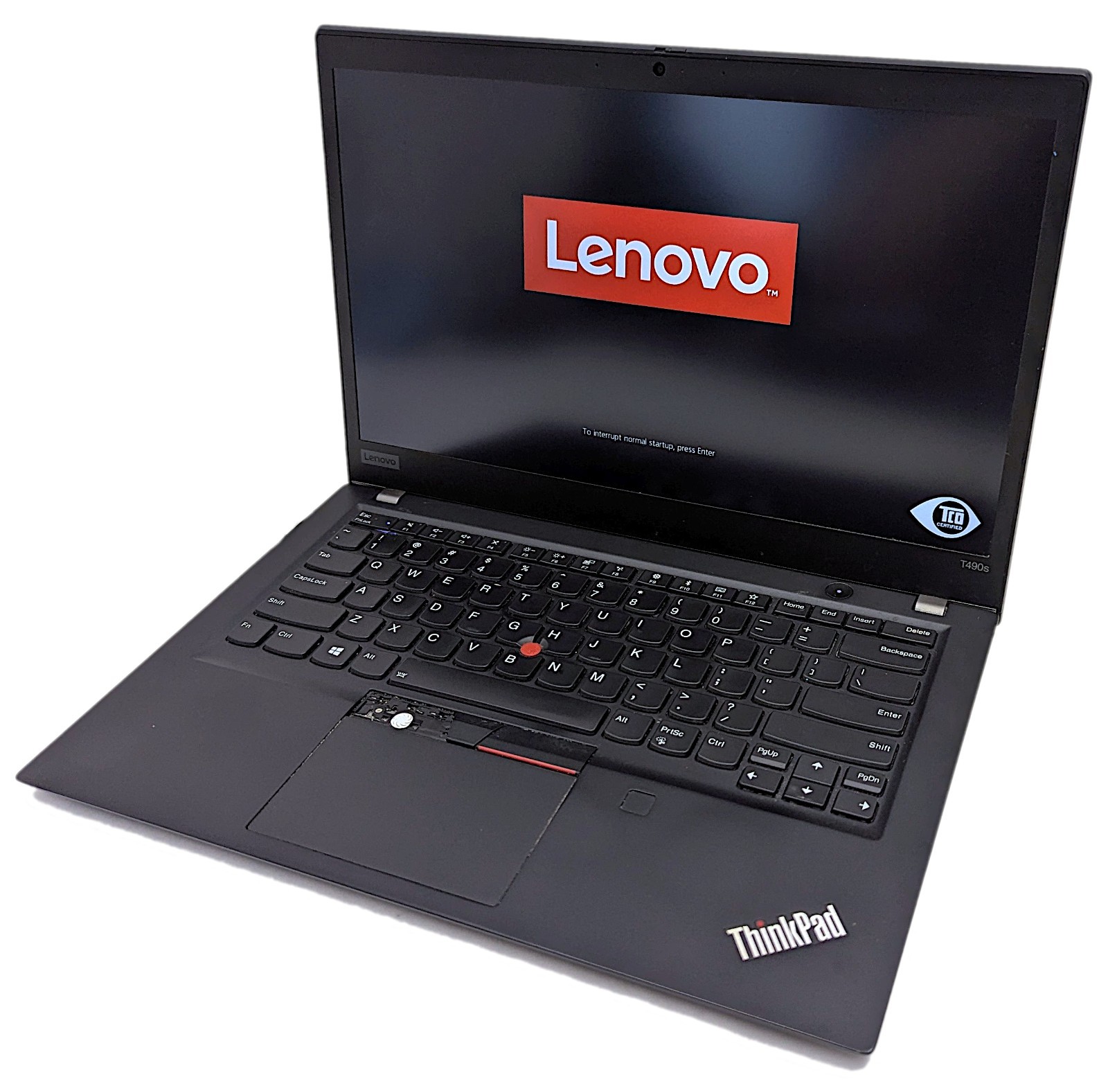 Incomplete Lenovo ThinkPad T490s 14″ Laptop Intel i5-8265U 1.60GHz 8GB RAM