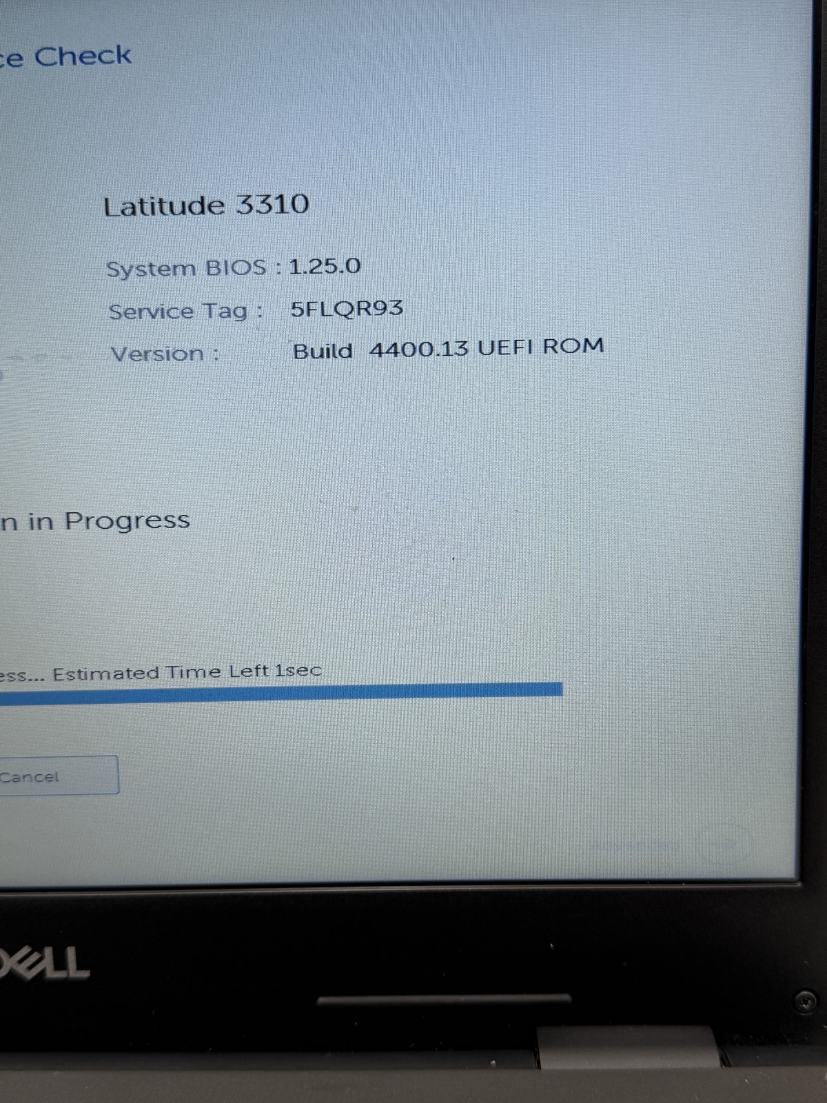 Dell Latitude 3310 13.3in i5-8265U 8GB 128GB NO OS *READ*