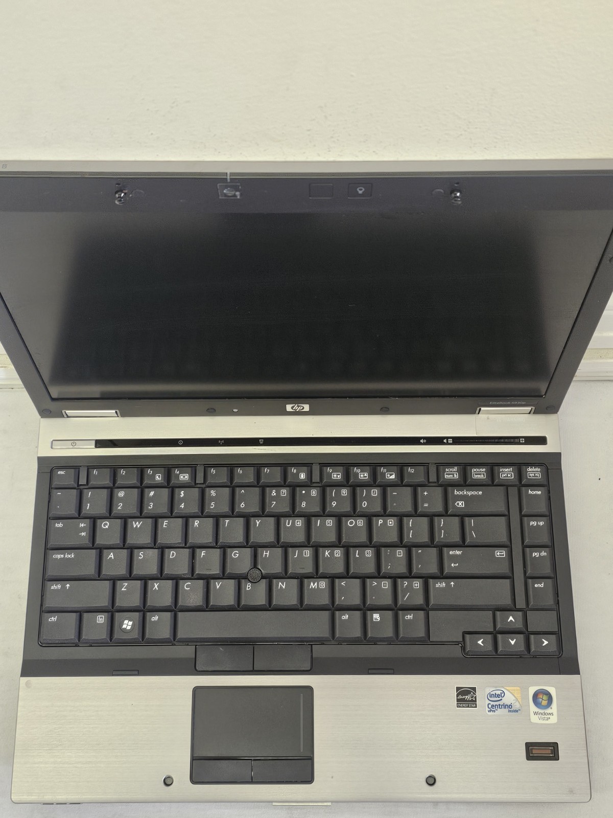 HP EliteBook 6930p Laptop – Intel Duo P8700 – 2GB RAM NO HDD/OS BAD BATT READ