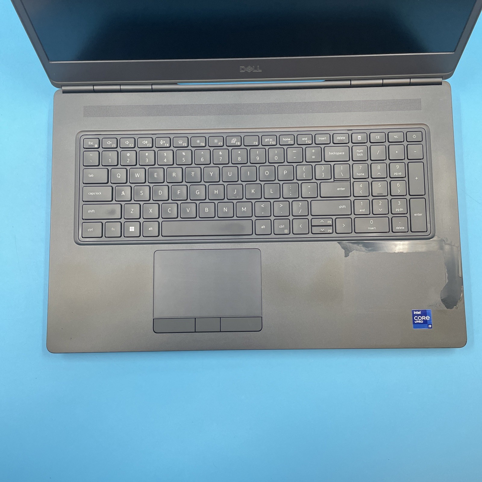Dell Precision 7760 | i9-11950H | 64GB RAM | NO DRIVE | A4000 | NO OS | 51% BATT