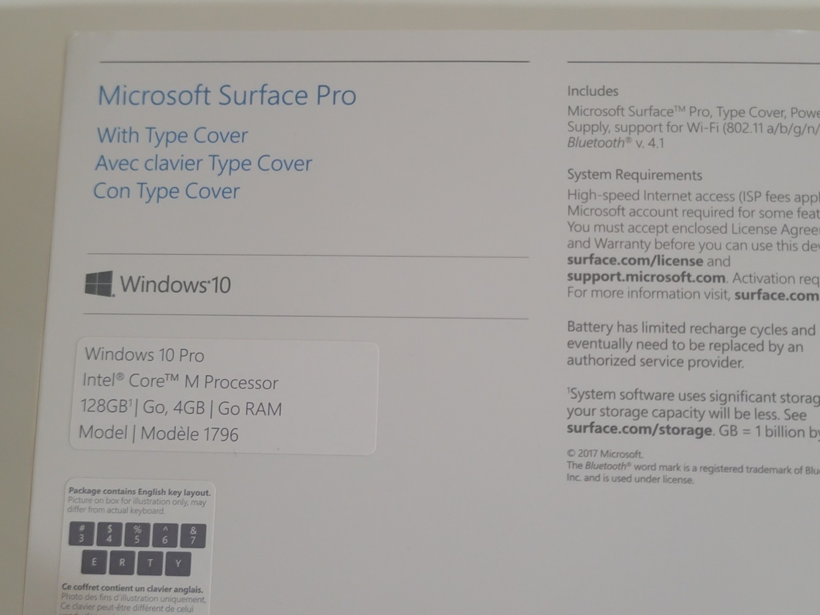 Microsoft Surface Laptop 7th Gen i5 256GB SSD 8GB RAM Windows 10 PRO w/ Charger