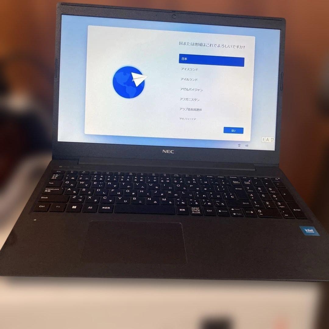 NEC LAVIE Direct N15(S) Celeron 6305 8GB 256GB SSD Win11 DVD Laptop