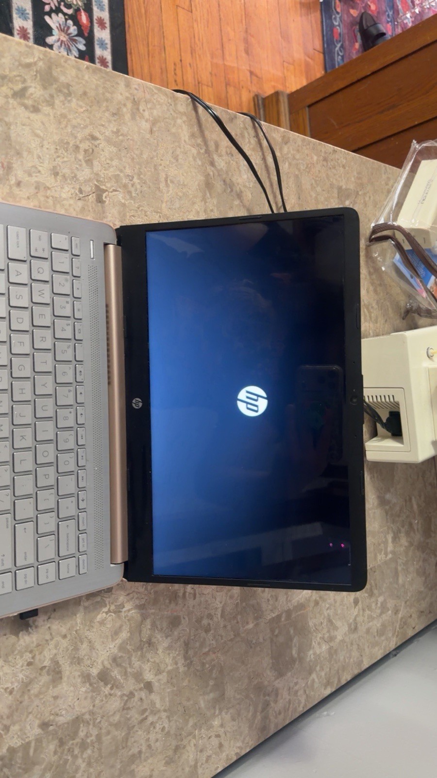 HP Notebook 14in Silver Laptop Intel Core Integrated Graphics Built-In Webcam