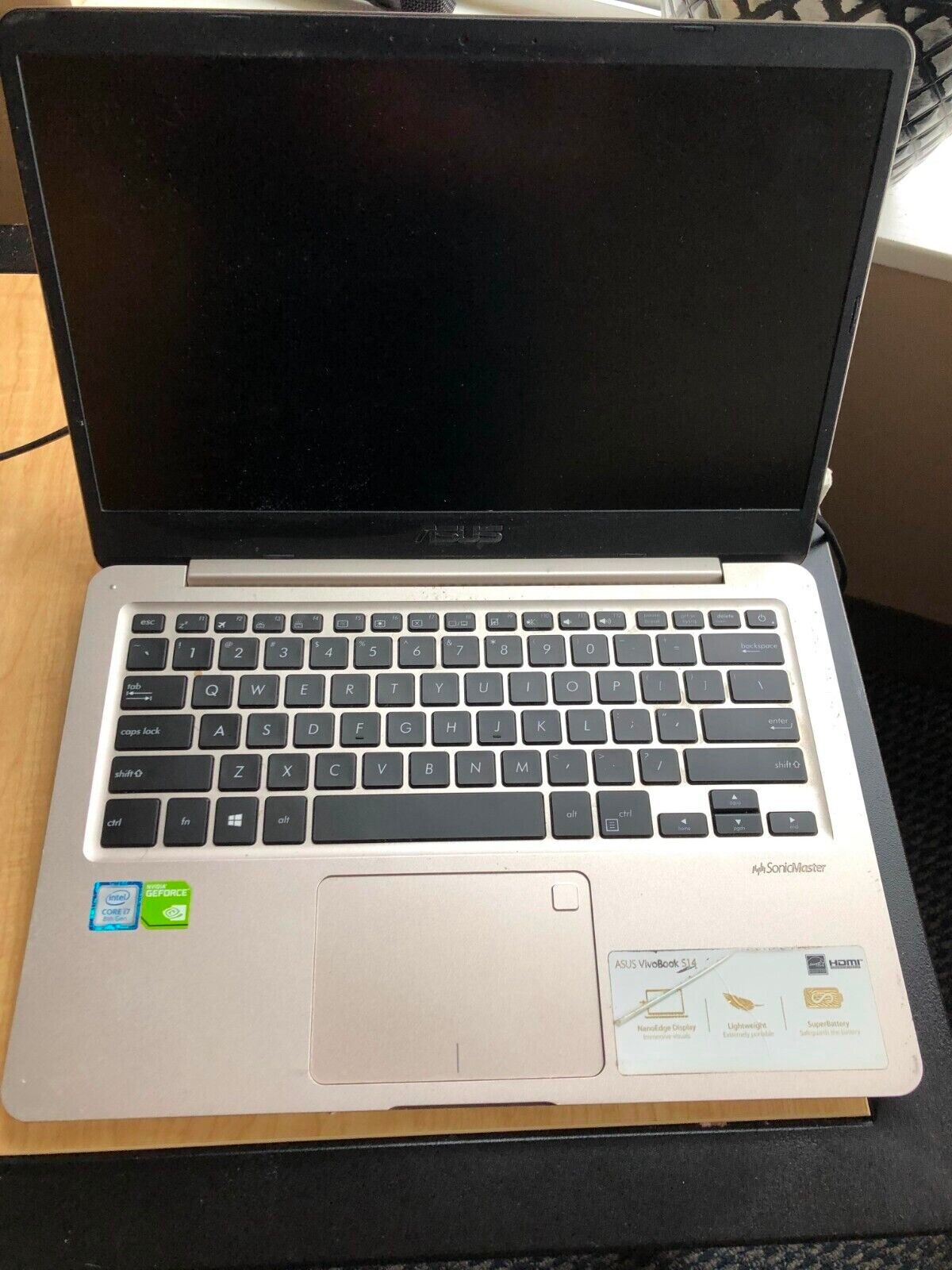 Silver ASUS VivoBook S Thin & Light Laptop