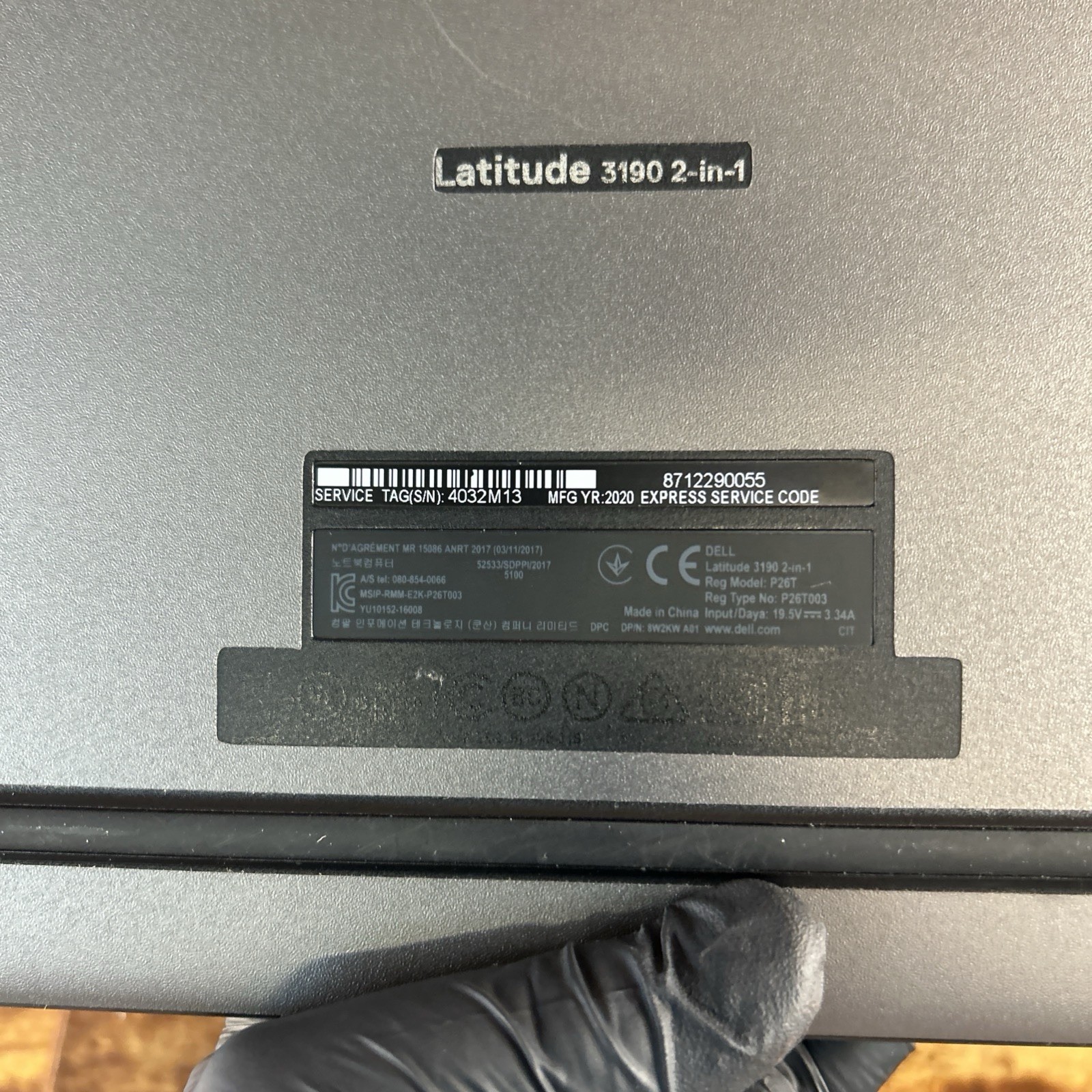 Dell Latitude 3190 2-in-1 11.6″ Celeron N4100 4GB DDR4 128GB SSD Windows 11 Home