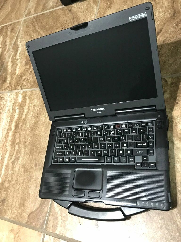PANASONIC CF-53 MK4🔹i5-4310M@2.0GHz✔️NEW8GB✔️ONLY CADDY✔️NO AC ADAPTER/BACKLIT