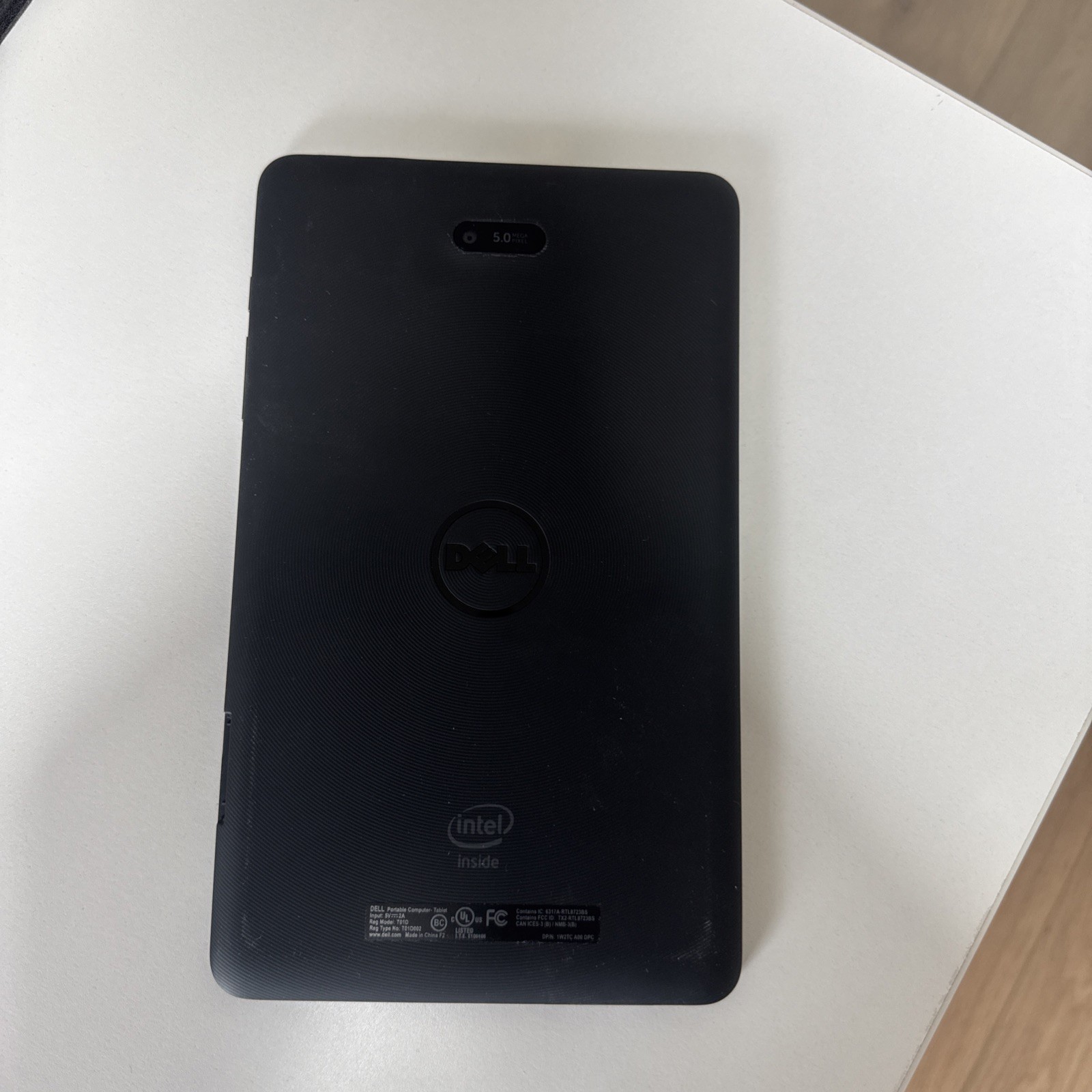 Dell VENUE 8 PRO 3845 Tablet INTEL ATOM Z3735G 18GB SSD 1GB BLACK