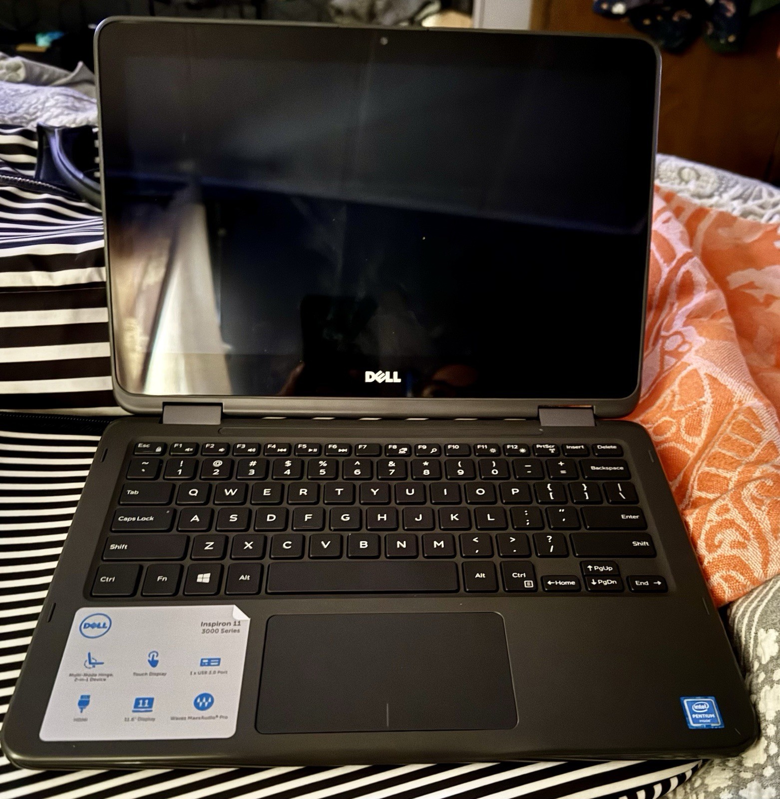 Dell Inspiron 11 11.6in Touchscreen Laptop Pentium 4GB 500GB HDD Win10
