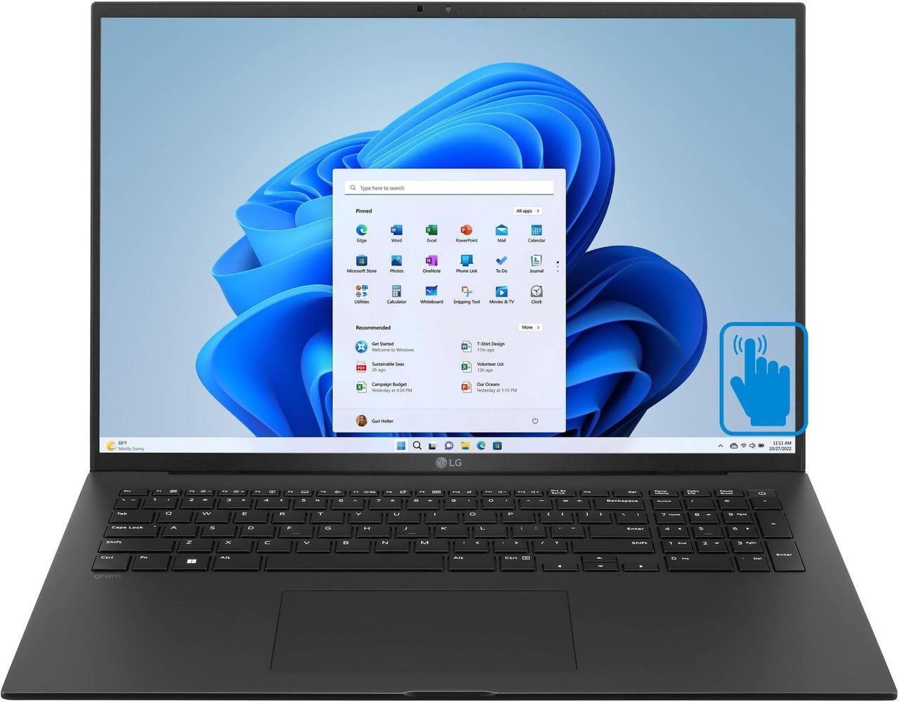LG 17Z90S-G.AAB5U1 LG Gram 17″ WQXGA Ultra 7 155H 3.8GHz Intel Arc graphics 16GB