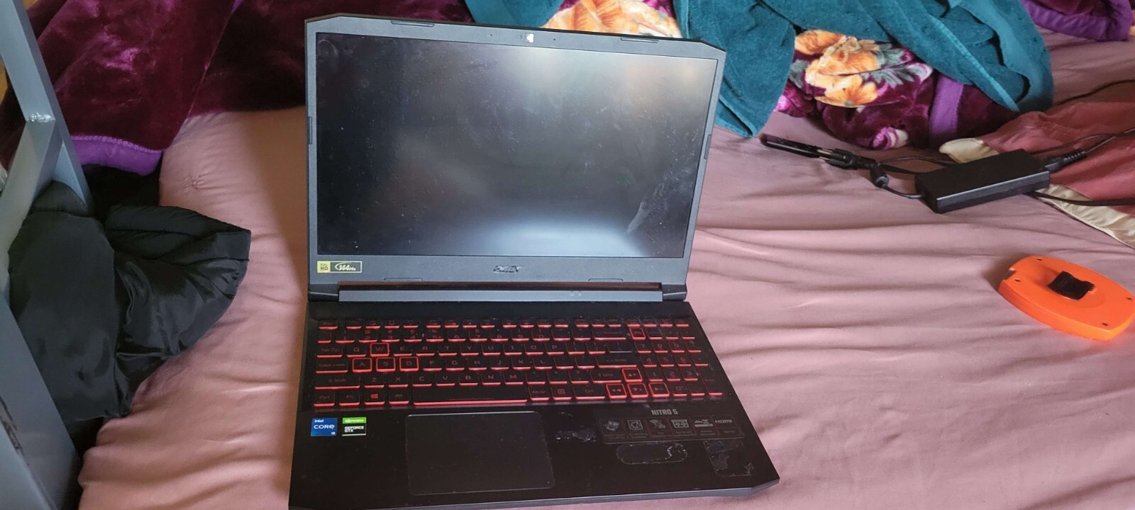 used acer nitro 5 gaming laptop with charger