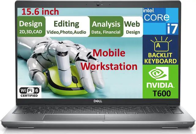 Dell Precision 3571 Intel i7-12800H 32GB DDR5 4800MHz RAM 1TB PCIe SSD