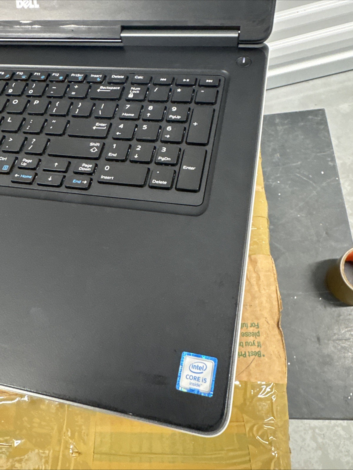 Dell Precision 7710 17″ i5-6300HQ 2.3GHz 8GB DDR4 BATTery No HDD COA OS No Cover