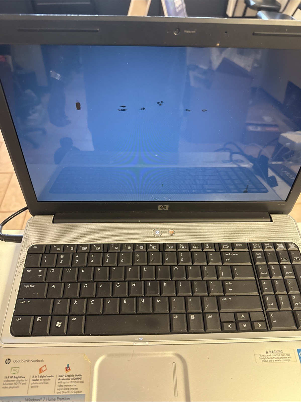 HP G60-552NR Notebook 15″ Laptop Intel Pentium Dual Core-