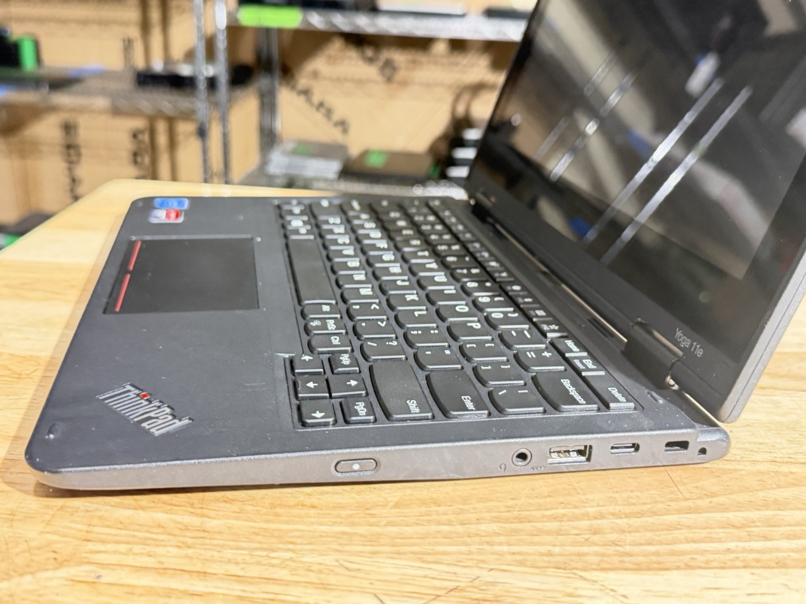 LENOVO THINKPAD YOGA 11E -BOOTS TO BIOS- INTEL CELERON N4100 – 4GB RAM -READ-