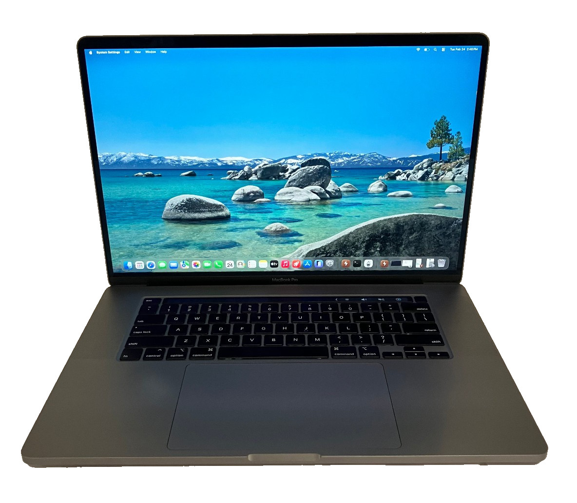 Apple MacBook Pro A2141 16″ AMD Radeon Pro 5500M 2.3GHz Intel i9-9880H 32GB 1TB
