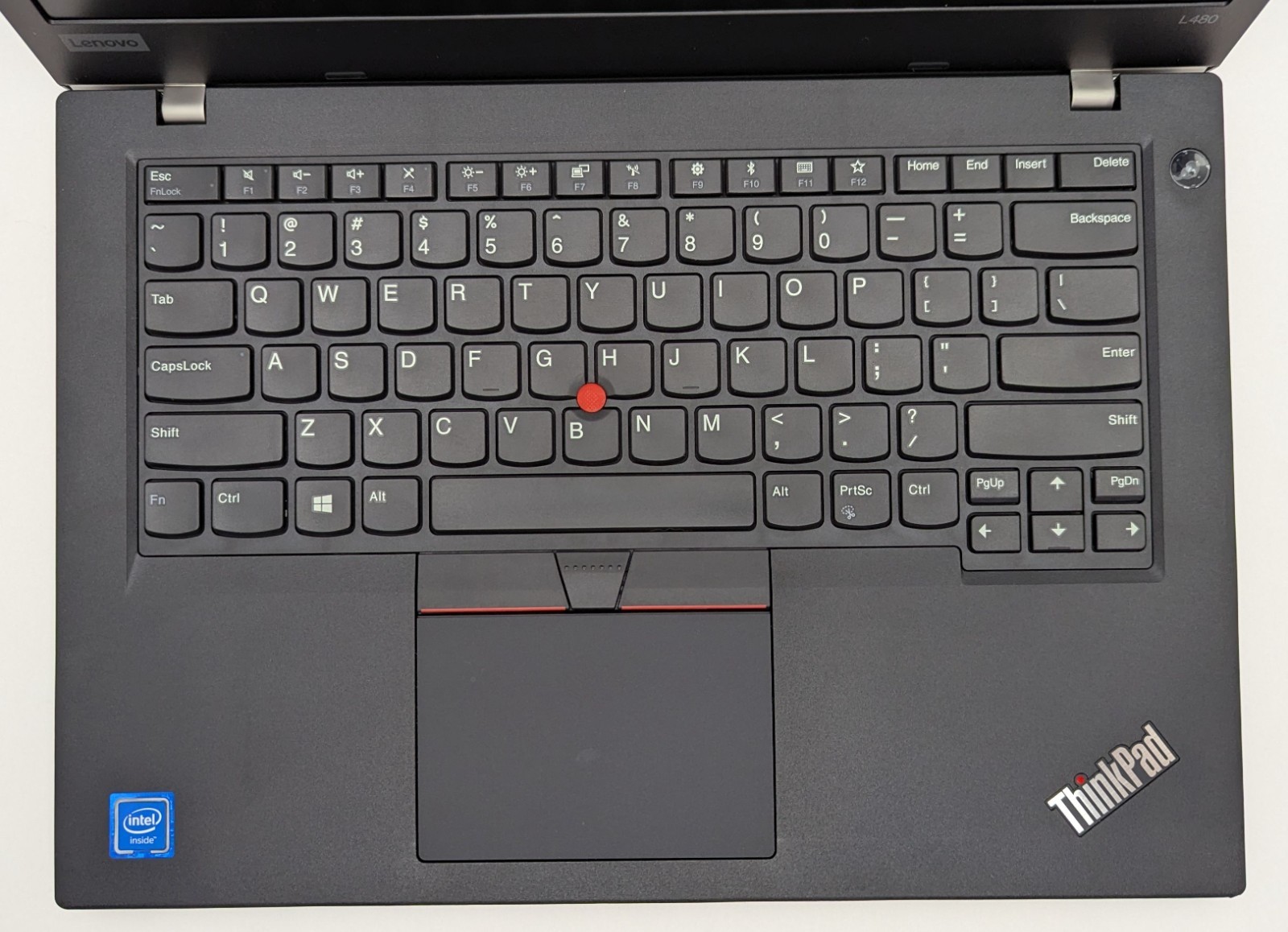 Incomplete Lenovo ThinkPad L480 14″ Laptop Celeron 3965U 4GB RAM – *BAD SPEAKER*