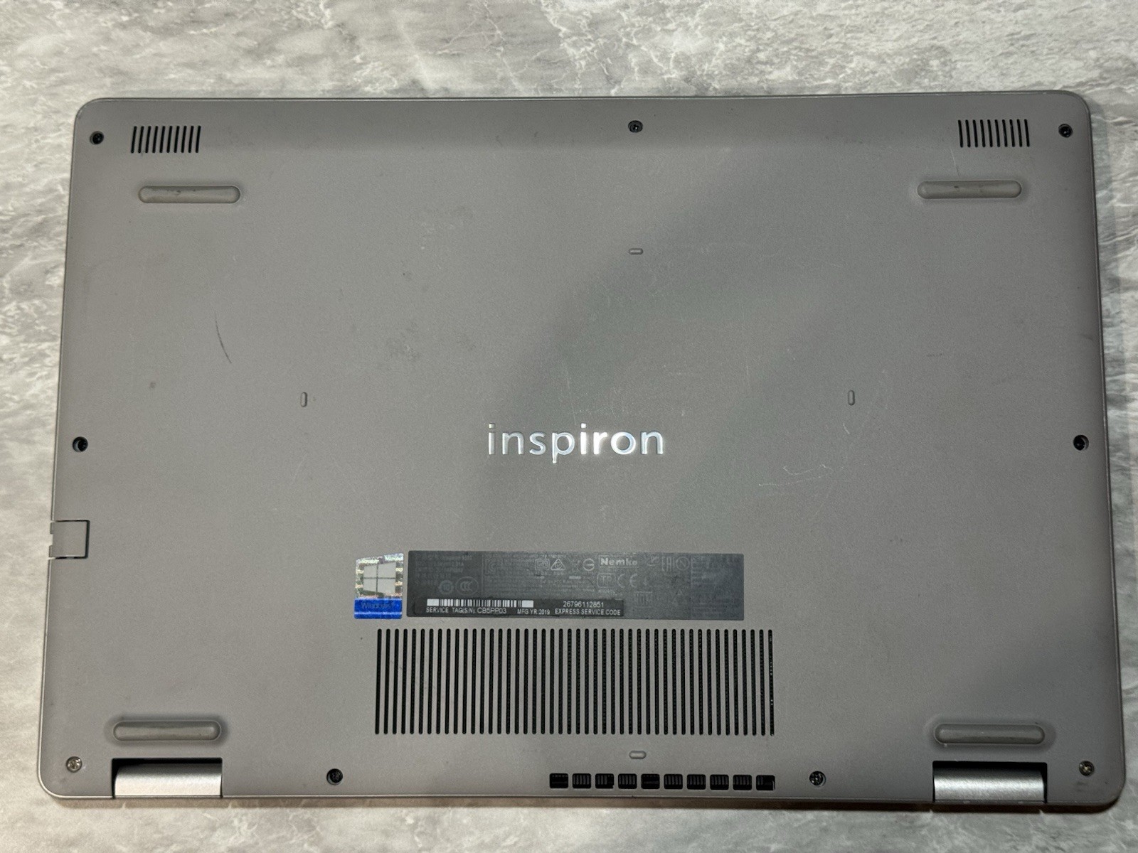 Lot Of 4 Dell Inspiron 5593 15.6″ Laptop Intel I5 16gb RAM 128gb SSD 500gb HDD