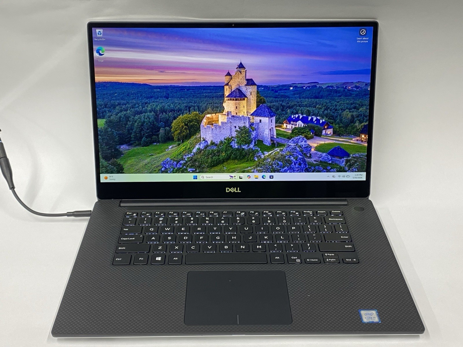 Dell XPS 15 7590 – Grade B – 4K – i7-9750h – 16GB – 256SSD – W11P – READ