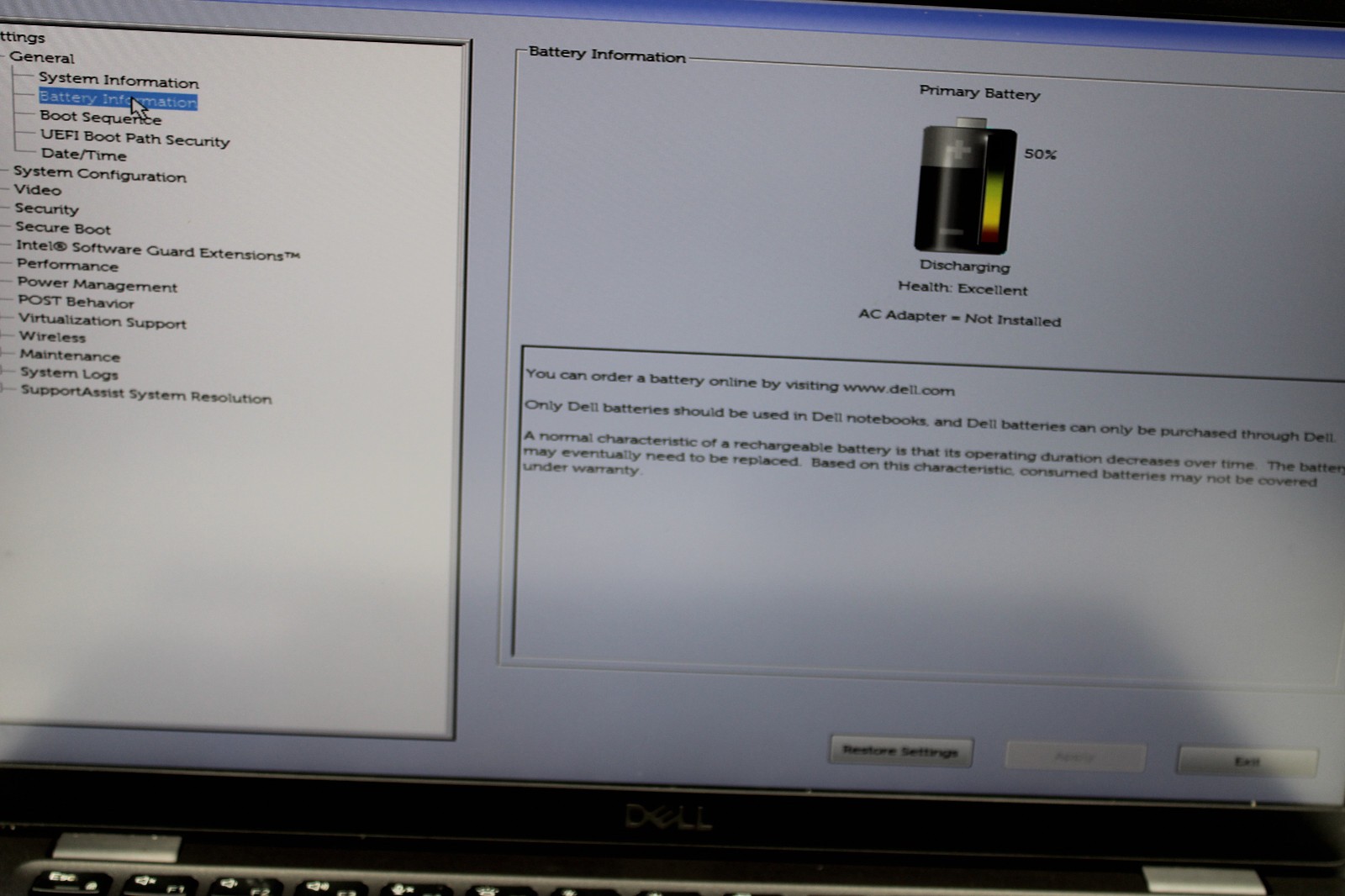 Dell Latitude 5400 i5-8265U @ 1.8 GHz 16GB RAM 512GB SSD W11H