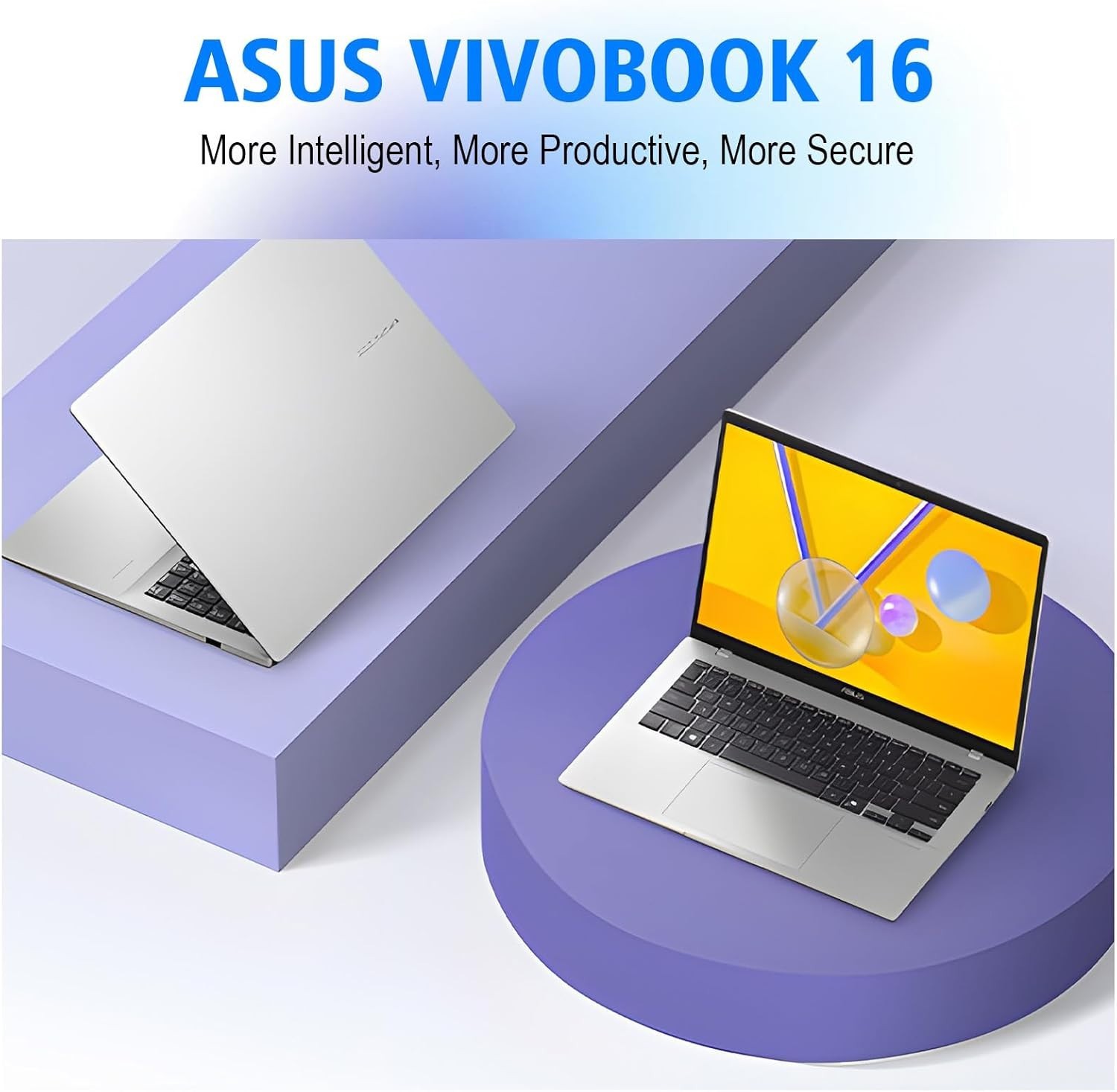 ASUS Vivobook 16″ Copilot+ PC Laptop, Qualcomm Snapdragon X 8-Core,16GB, 1TB SSD