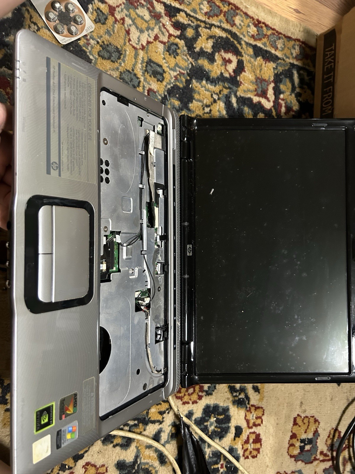 HP Pavilion dv6000 15.4in AMD Turion 64 X2 2.00GHz 1GB 120GB HDD Vista