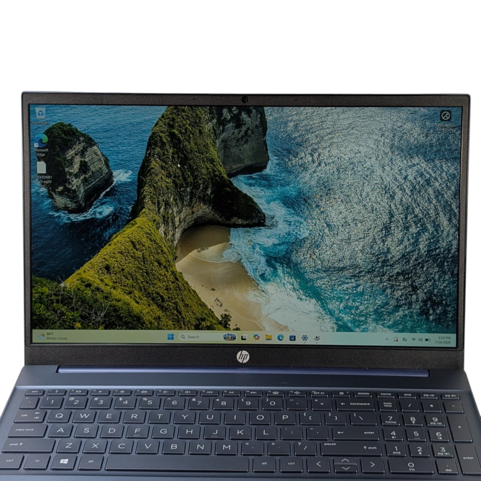 HP Pavilion 15-EG0081CL 15.6″ FHD Core i7-1165G7 512GB SSD 8GB RAM